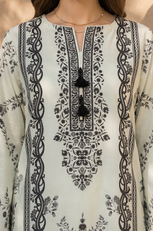 Kurta Dupatta Trouser - 2685