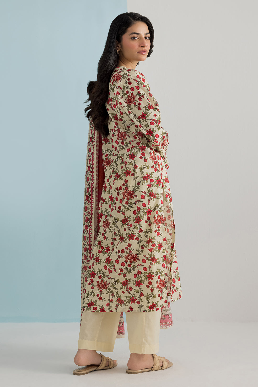 Kurta Dupatta Trouser - 2687