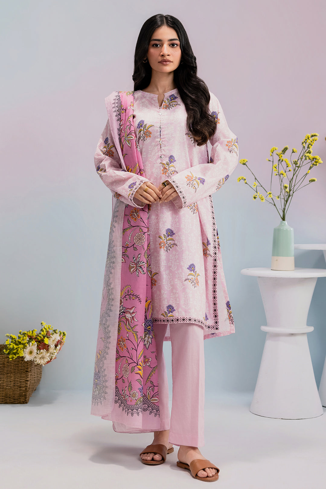 Kurta Dupatta Trouser - 2690