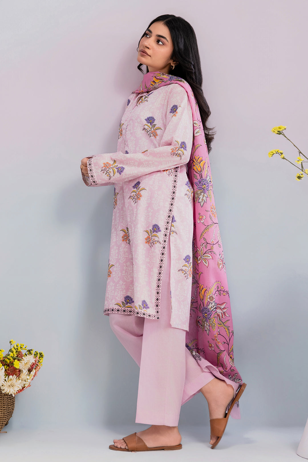 Kurta Dupatta Trouser - 2690