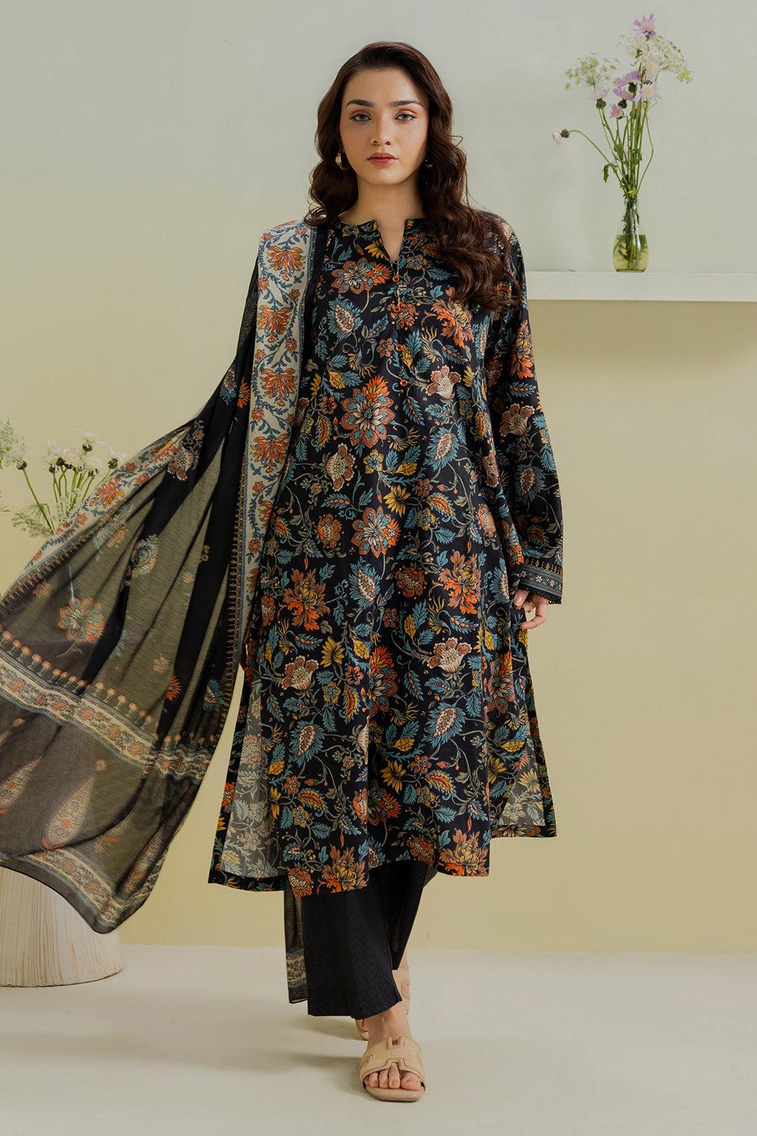 Kurta Dupatta Trouser - 2691