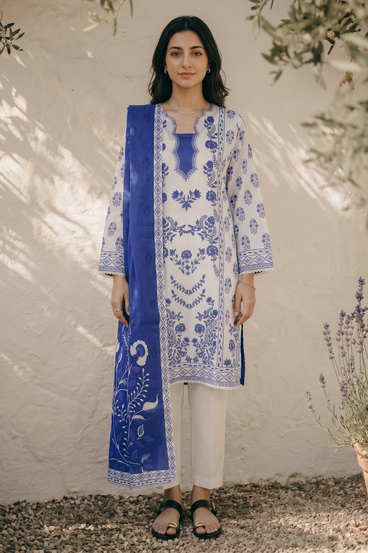 Kurta Dupatta Trouser - 2692