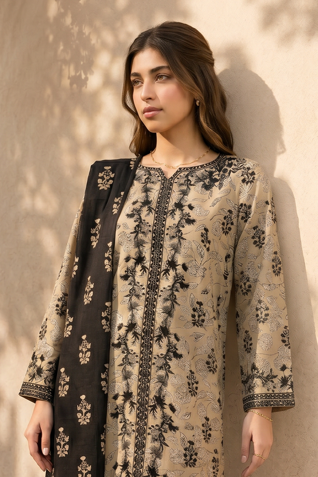 Kurta Dupatta Trouser - 2694