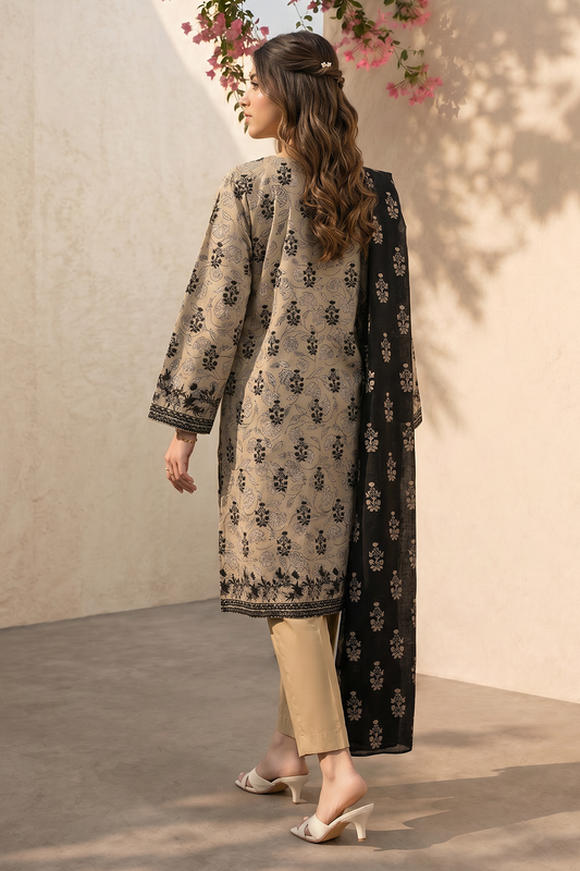 Kurta Dupatta Trouser - 2694