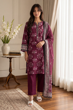 Kurta Dupatta Trouser - 2695