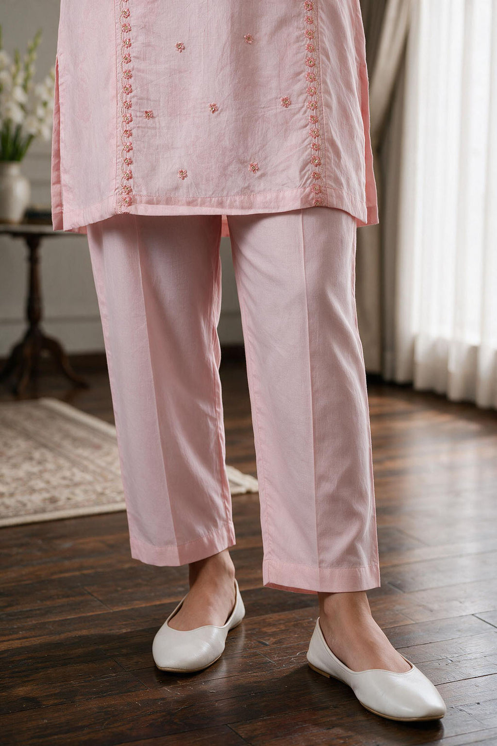 Embroidered Kurta Dupatta Trouser - 2722