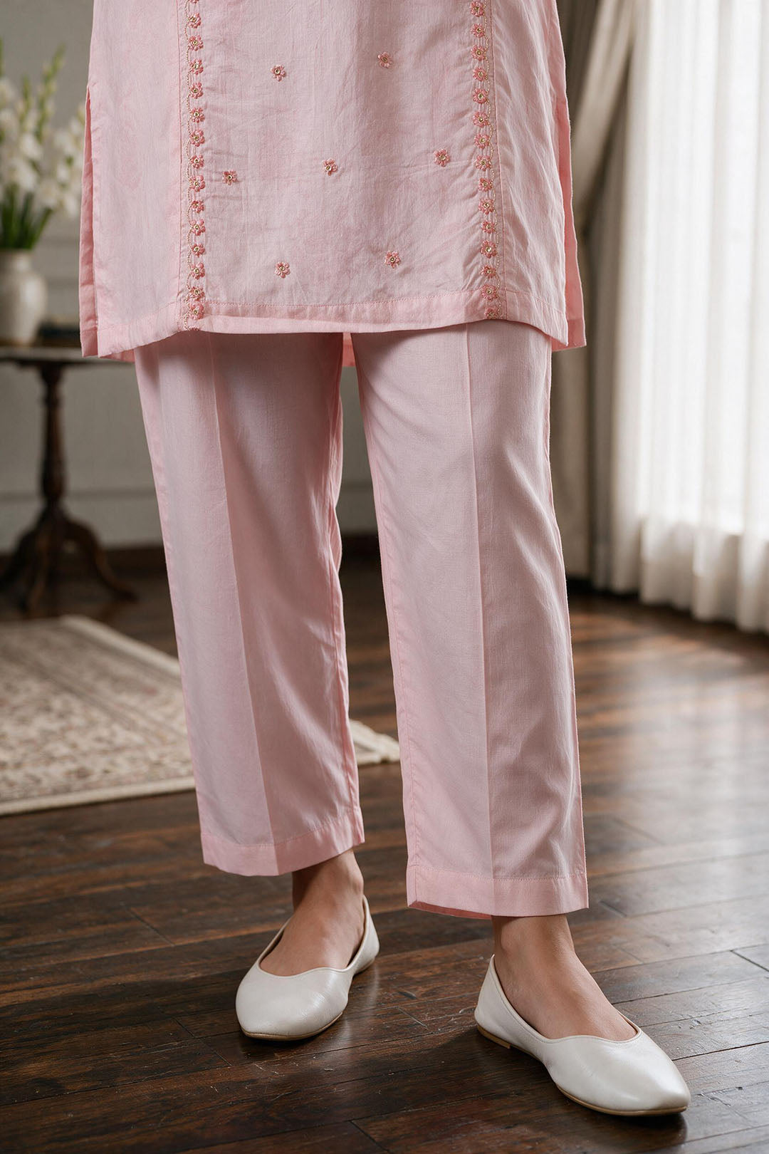 Embroidered Kurta Dupatta Trouser - 2722
