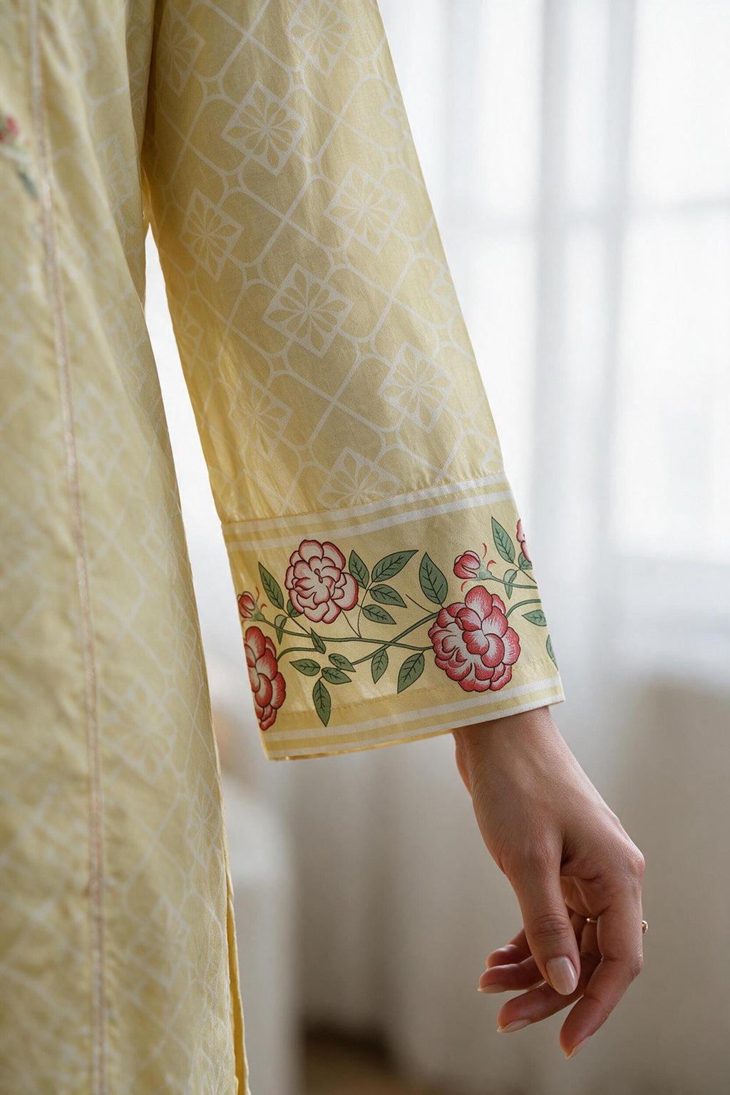 Embroidered Kurta Dupatta Trouser - 2732
