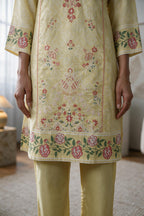 Embroidered Kurta Dupatta Trouser - 2732