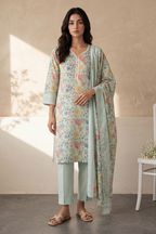 Kurta Dupatta Trouser - 2708