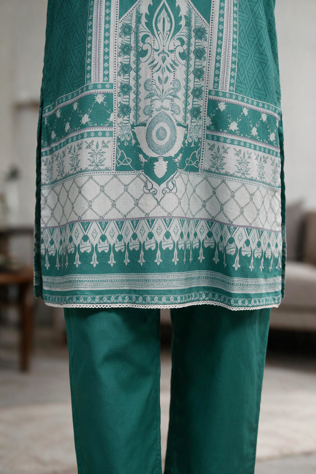 Kurta Dupatta Trouser - 2952