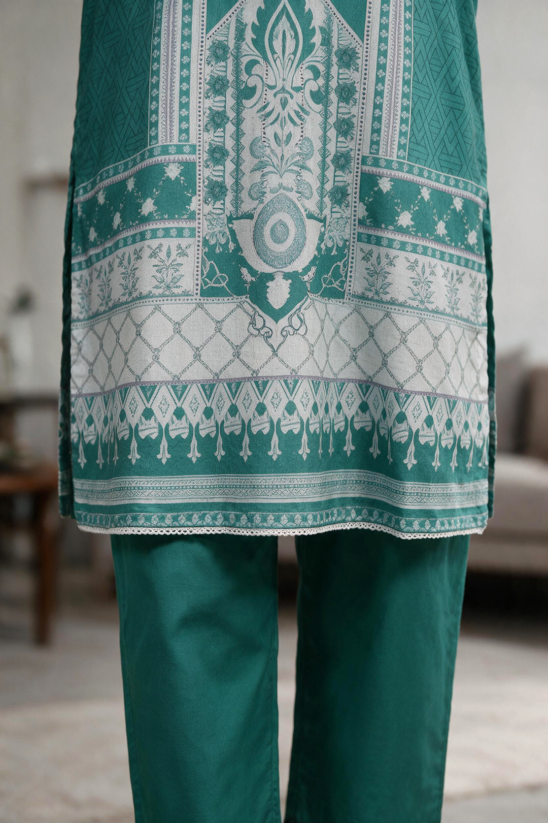 Kurta Dupatta Trouser - 2952
