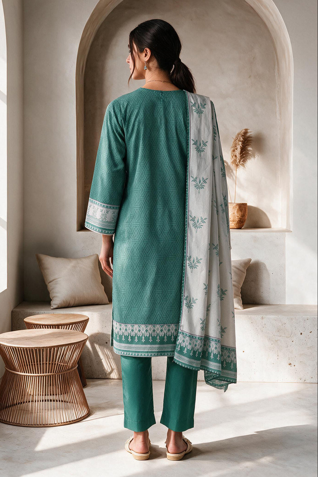 Kurta Dupatta Trouser - 2952