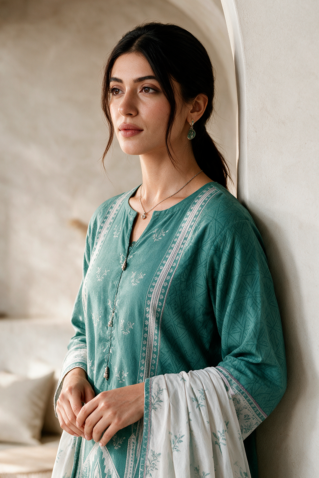 Kurta Dupatta Trouser - 2952