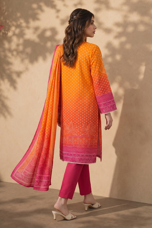 Kurta Dupatta Trouser - 2958