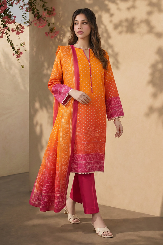 Kurta Dupatta Trouser - 2958