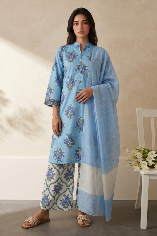 Kurta Dupatta Trouser - 2959