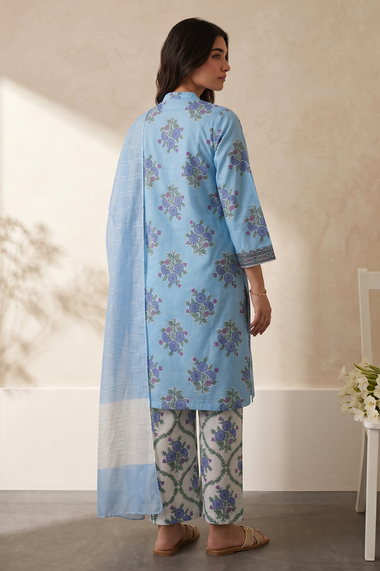 Kurta Dupatta Trouser - 2959