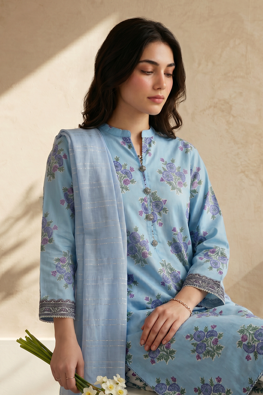 Kurta Dupatta Trouser - 2959
