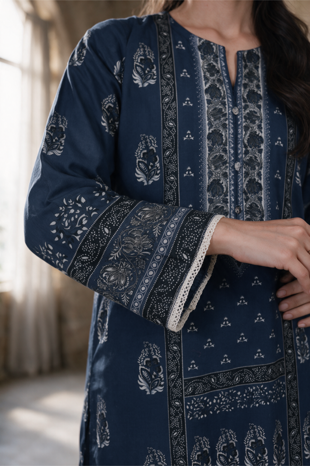 Kurta Dupatta Trouser - 2964