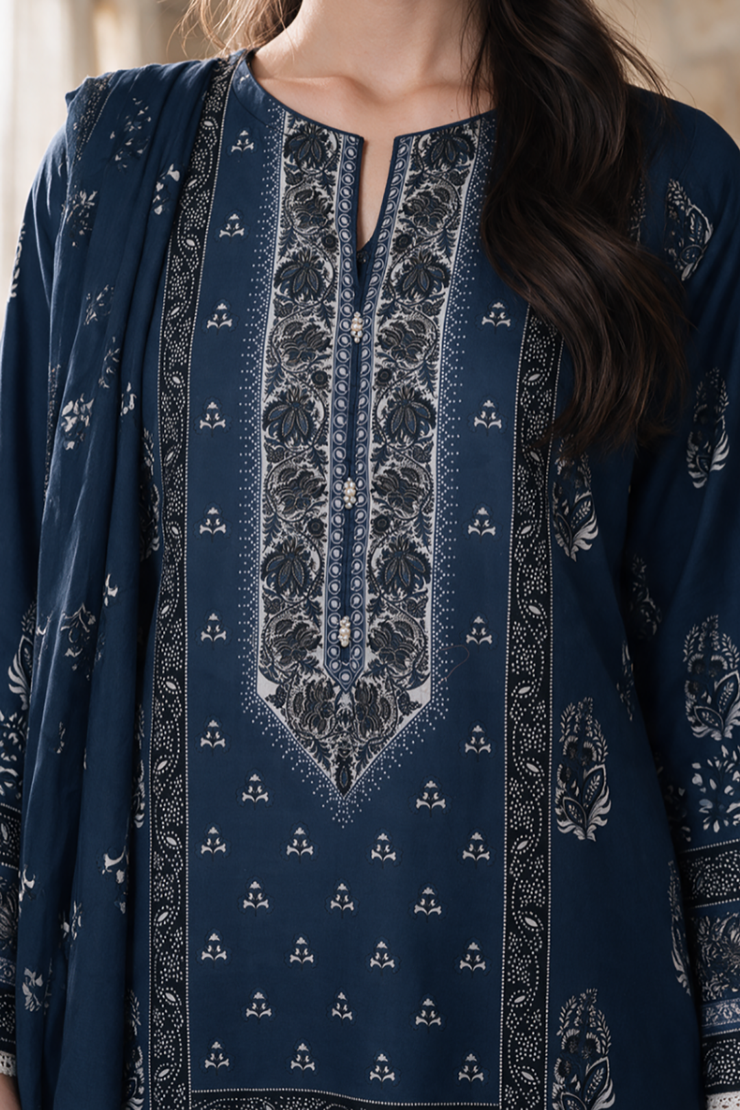 Kurta Dupatta Trouser - 2964