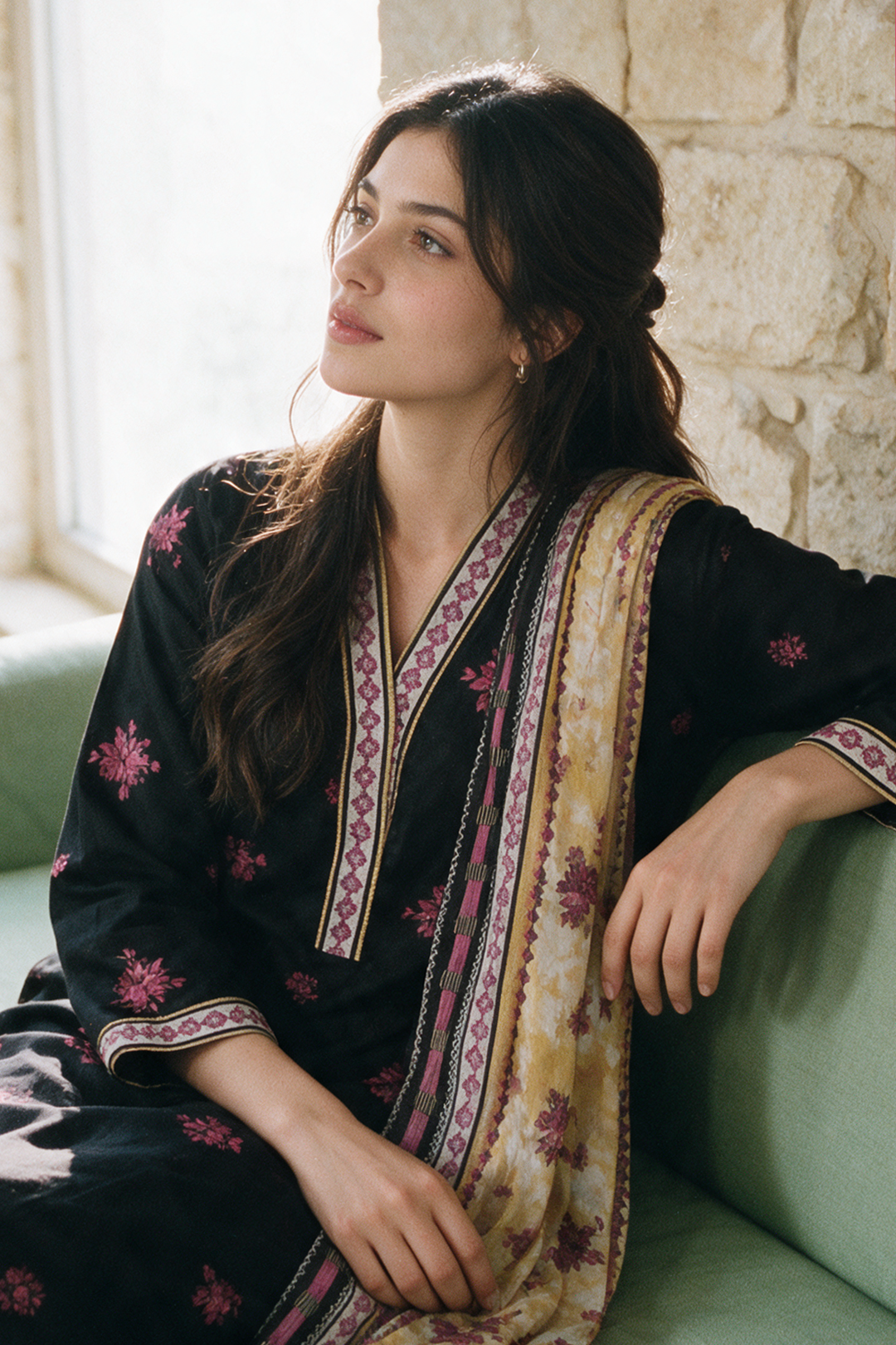 Kurta Dupatta Trouser - 2968