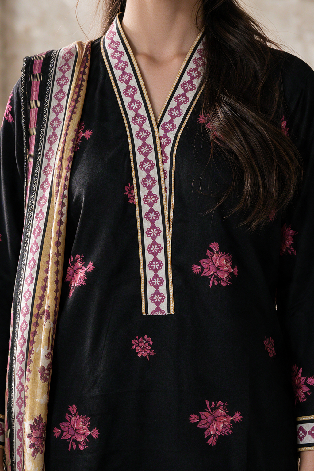Kurta Dupatta Trouser - 2968
