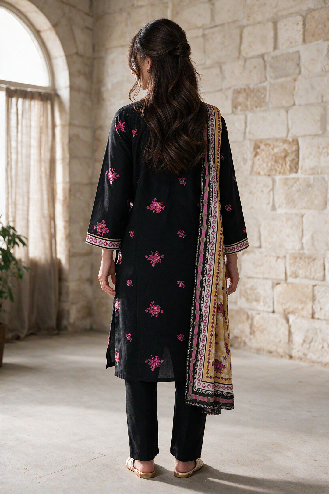 Kurta Dupatta Trouser - 2968