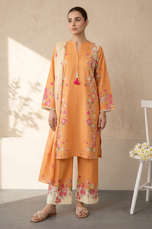 Kurta Dupatta Trouser - 2969
