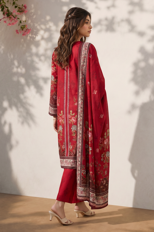 Kurta Dupatta Trouser - 2973