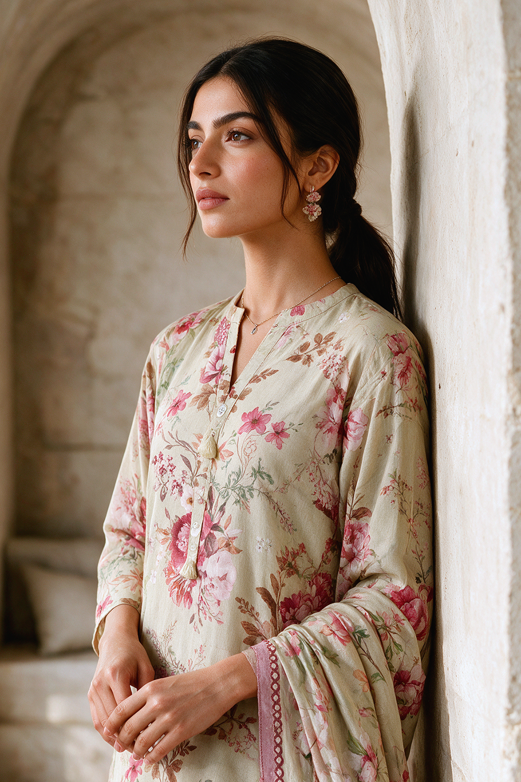 Kurta Dupatta Trouser - 2979
