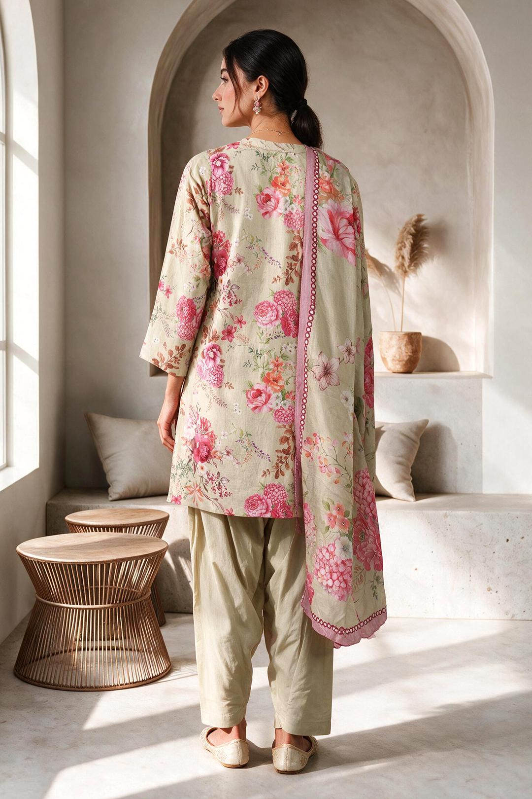Kurta Dupatta Trouser - 2979