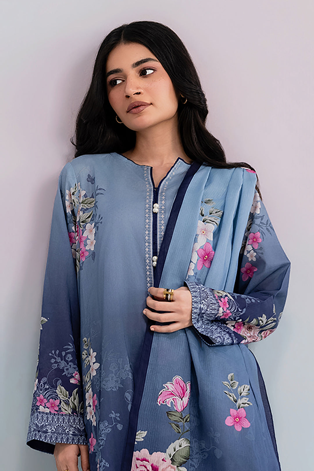 Kurta Dupatta Trouser - 2985