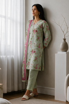 Kurta Dupatta Trouser - 2989