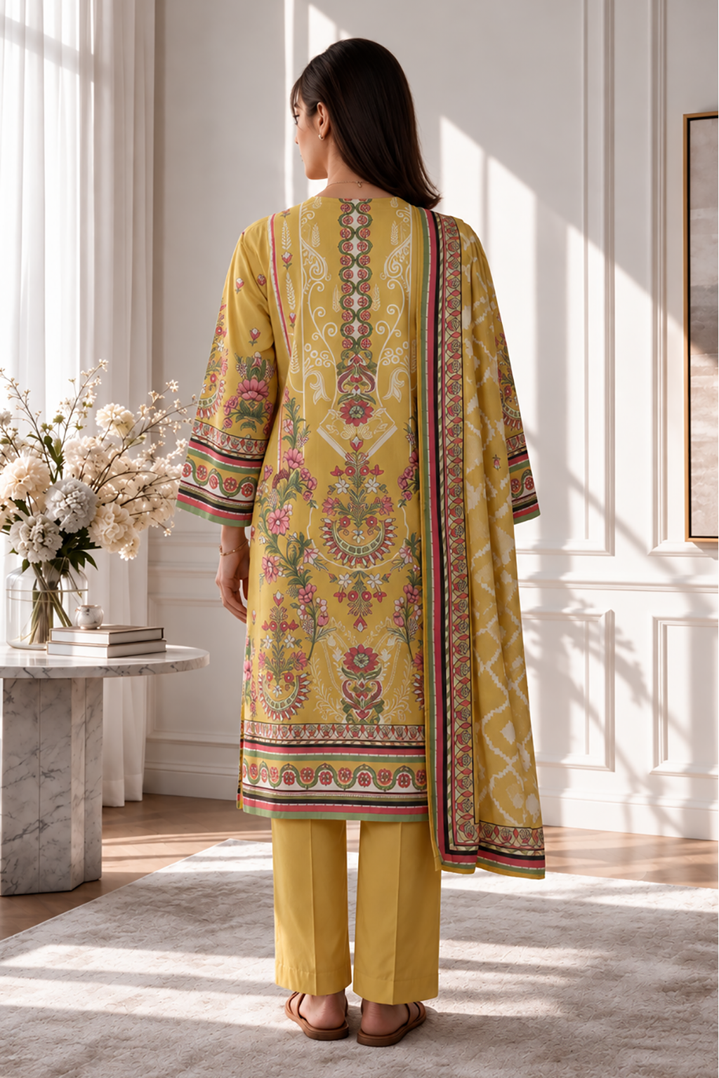 Kurta Dupatta Trouser - 2992