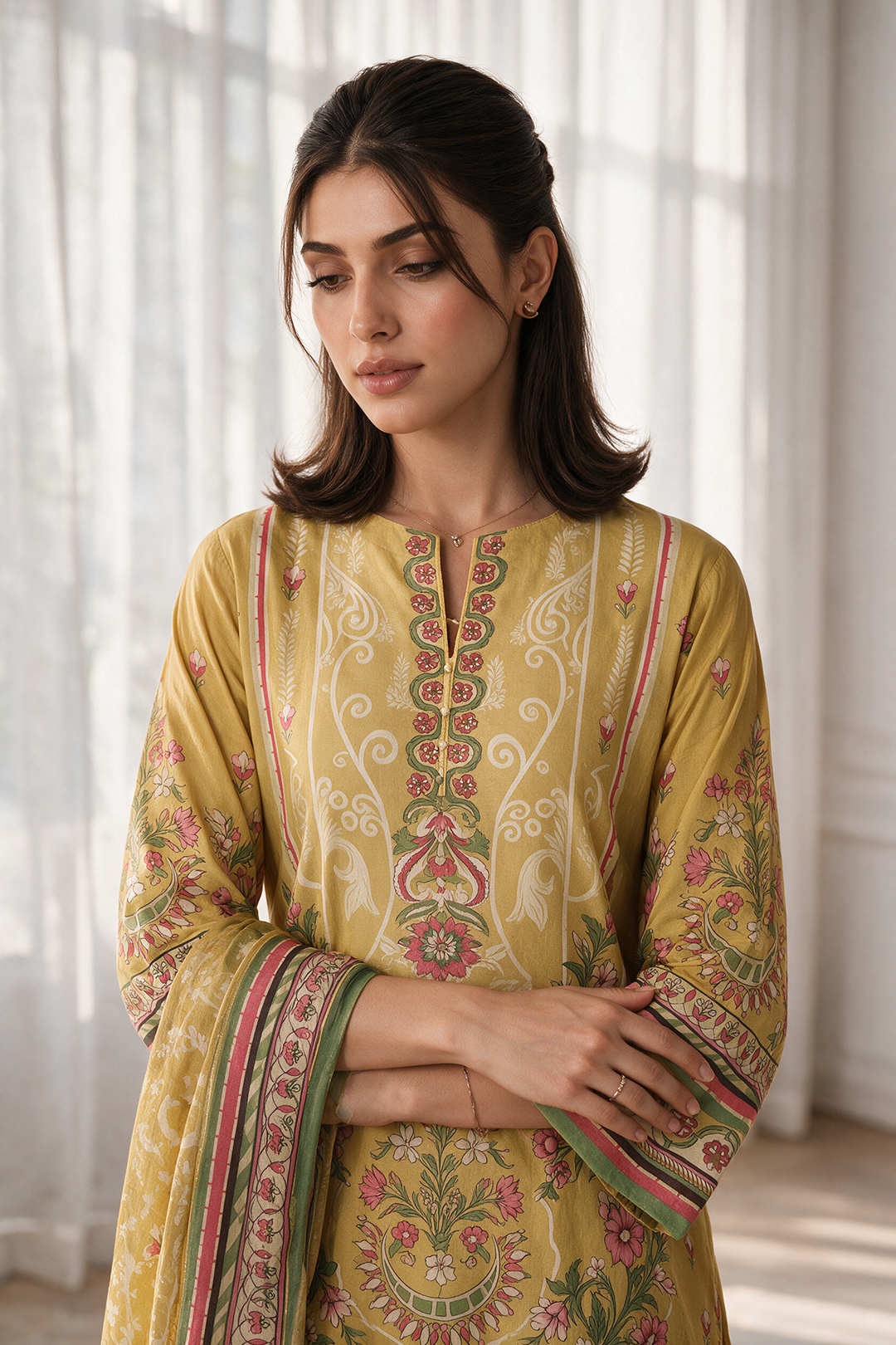 Kurta Dupatta Trouser - 2992