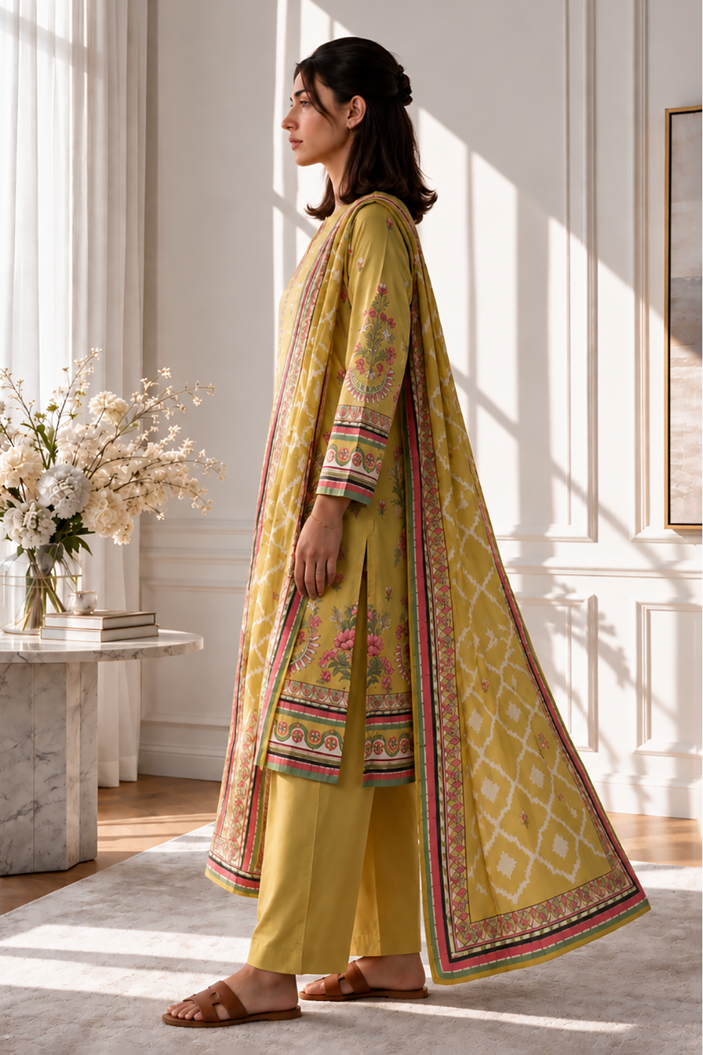 Kurta Dupatta Trouser - 2992