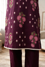 Embroidered Kurta Dupatta Trouser - 2993