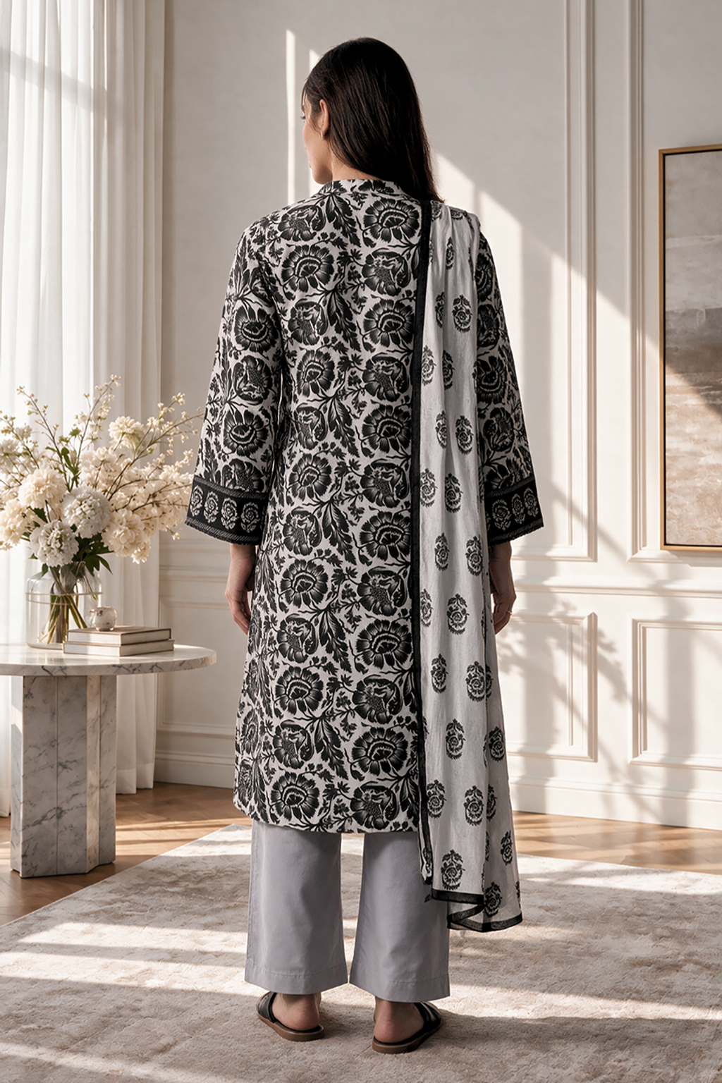 Kurta Dupatta Trouser - 2994