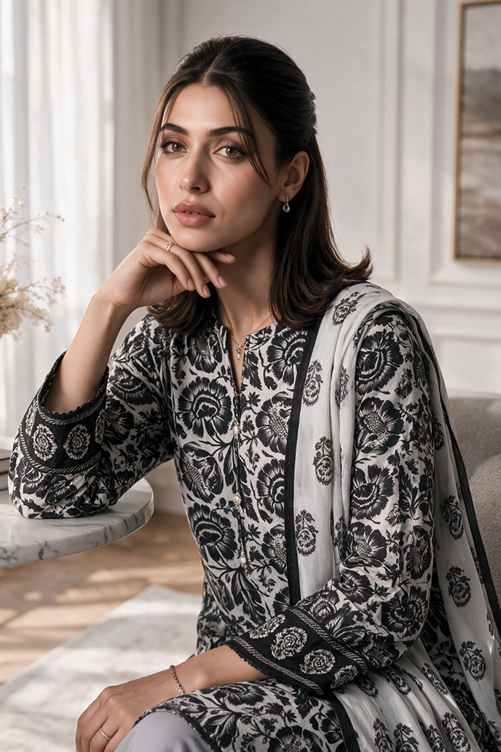 Kurta Dupatta Trouser - 2994