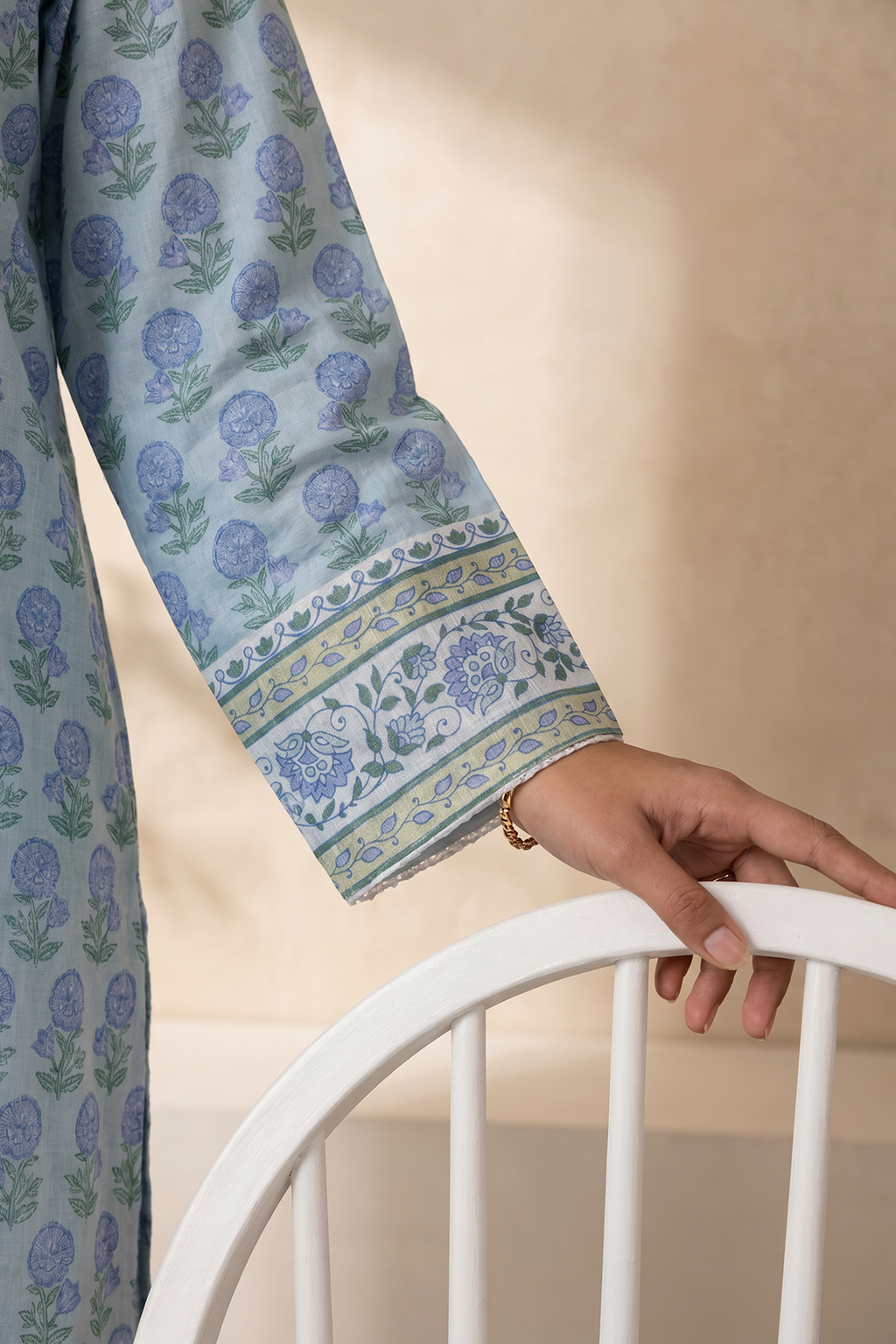 Embroidered Kurta Dupatta Trouser - 3004