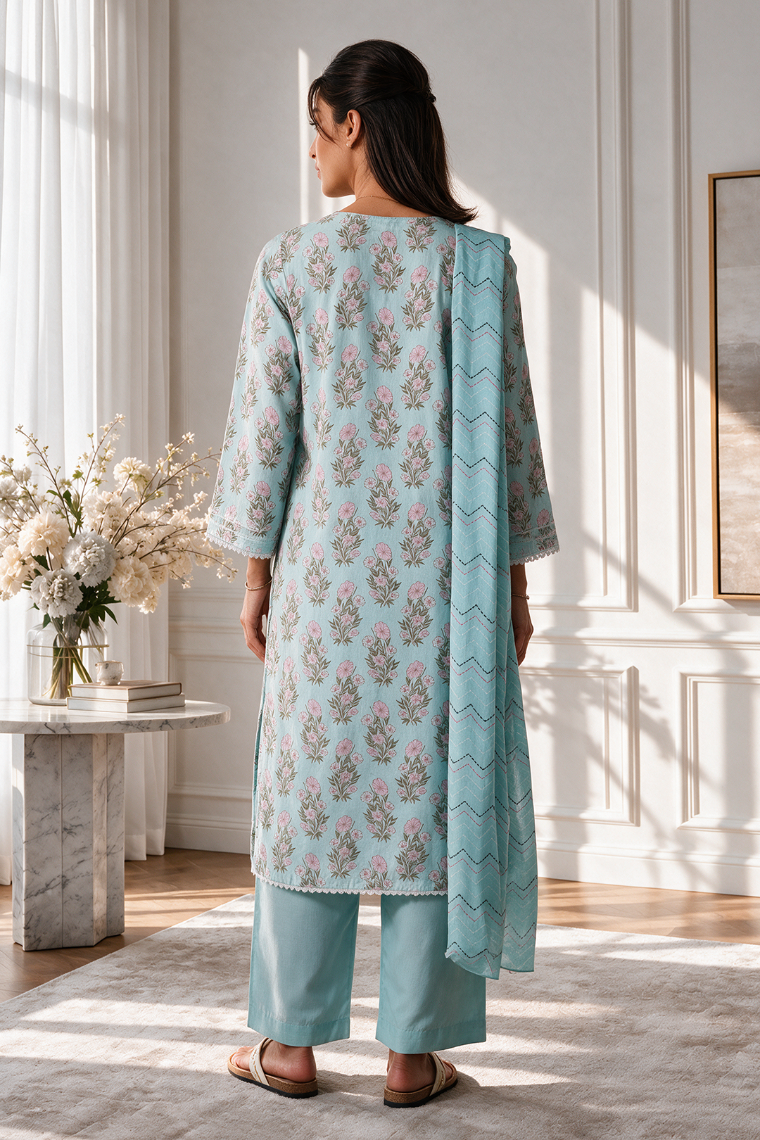 Kurta Dupatta Trouser - 3012