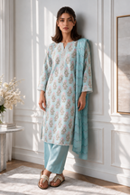 Kurta Dupatta Trouser - 3012