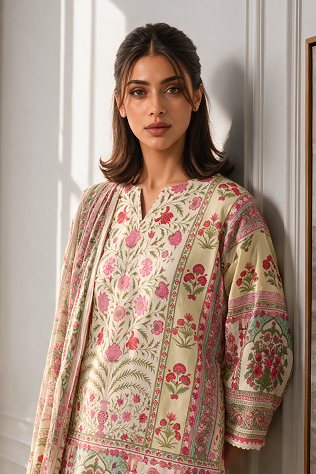 Kurta Dupatta Trouser - 3145