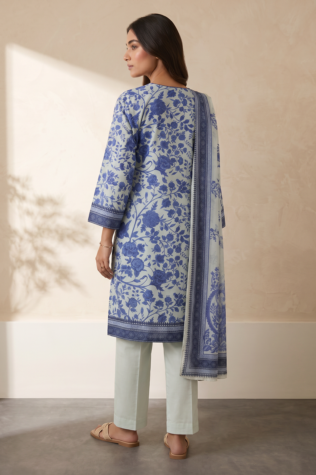 Kurta Dupatta Trouser - 3151