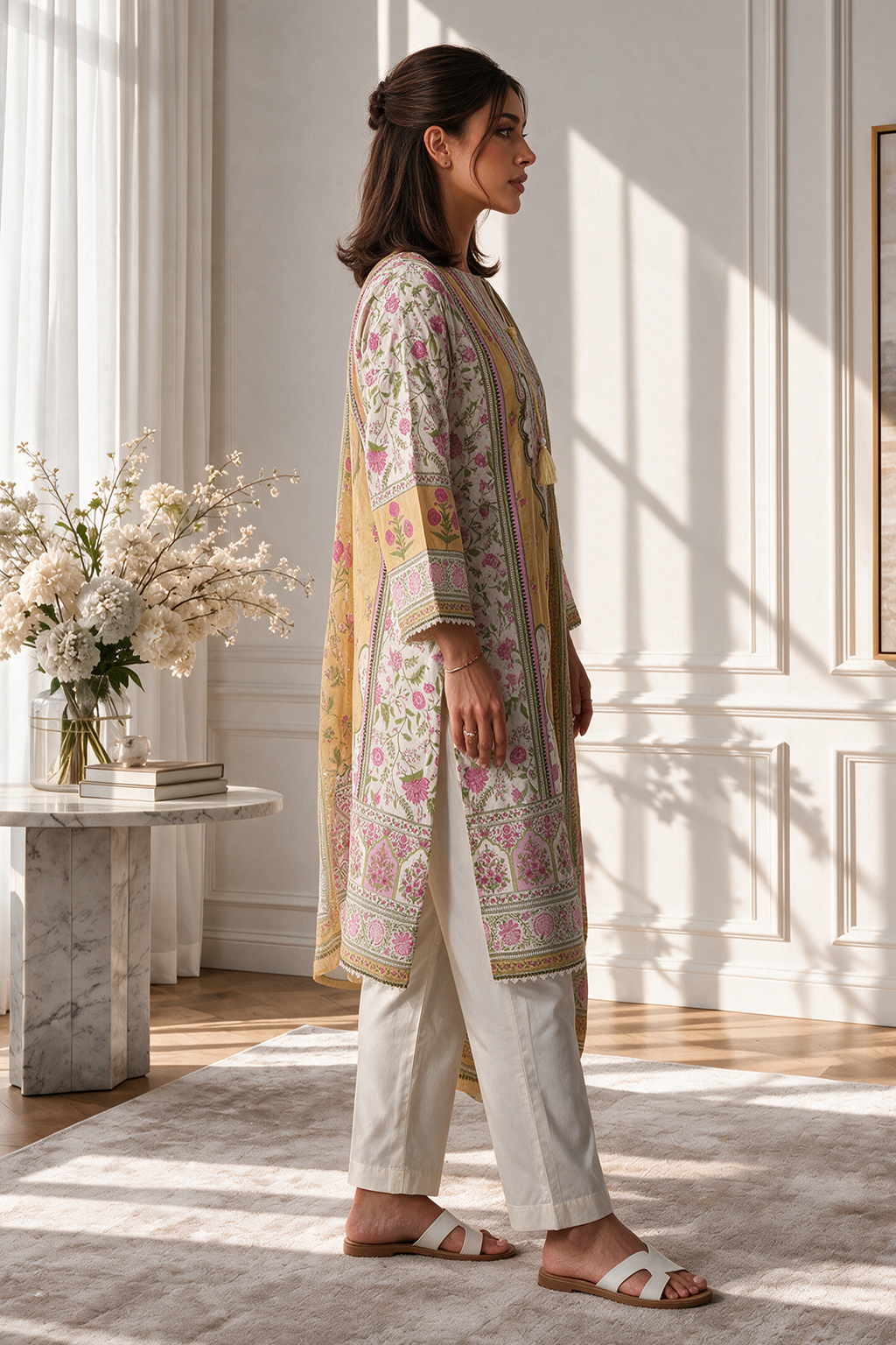 Kurta Dupatta Trouser - 3167