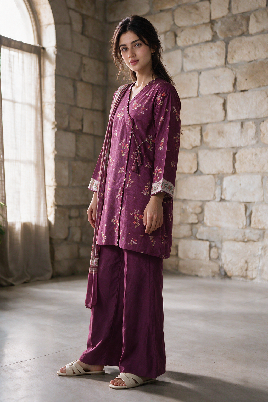 Kurta Dupatta Trouser - 3171