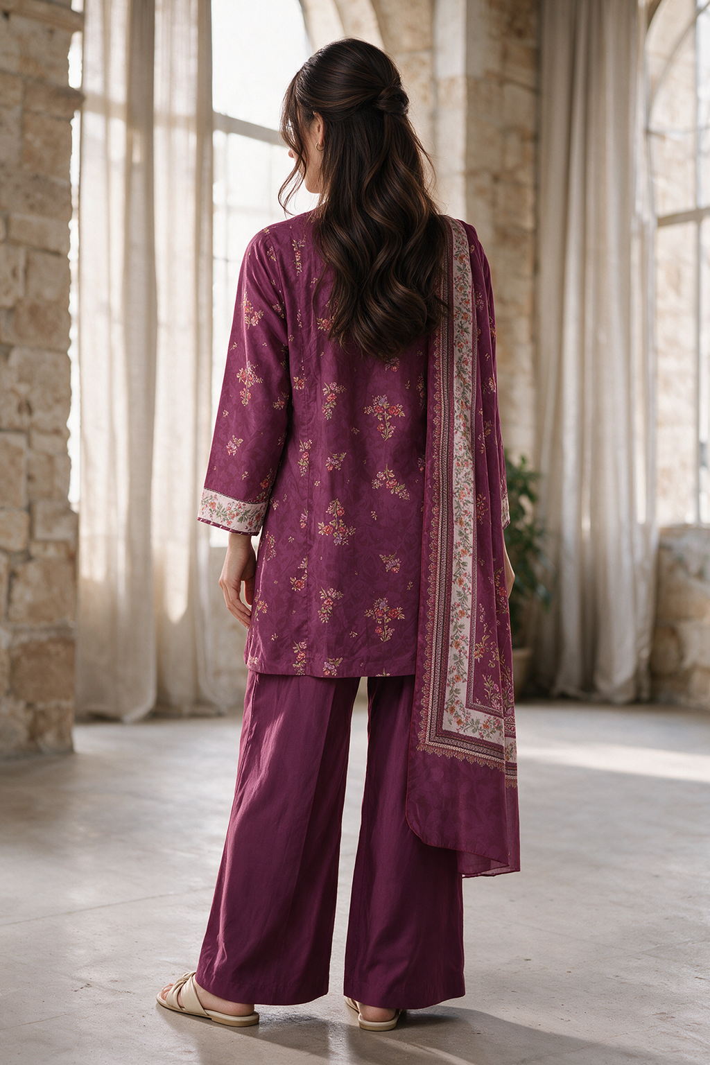Kurta Dupatta Trouser - 3171