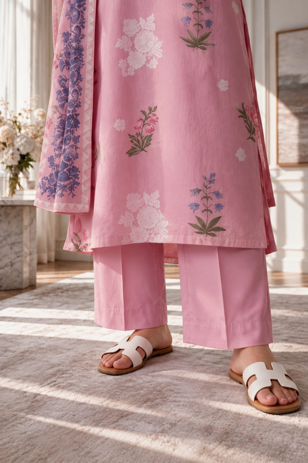 Kurta Dupatta Trouser - 3176