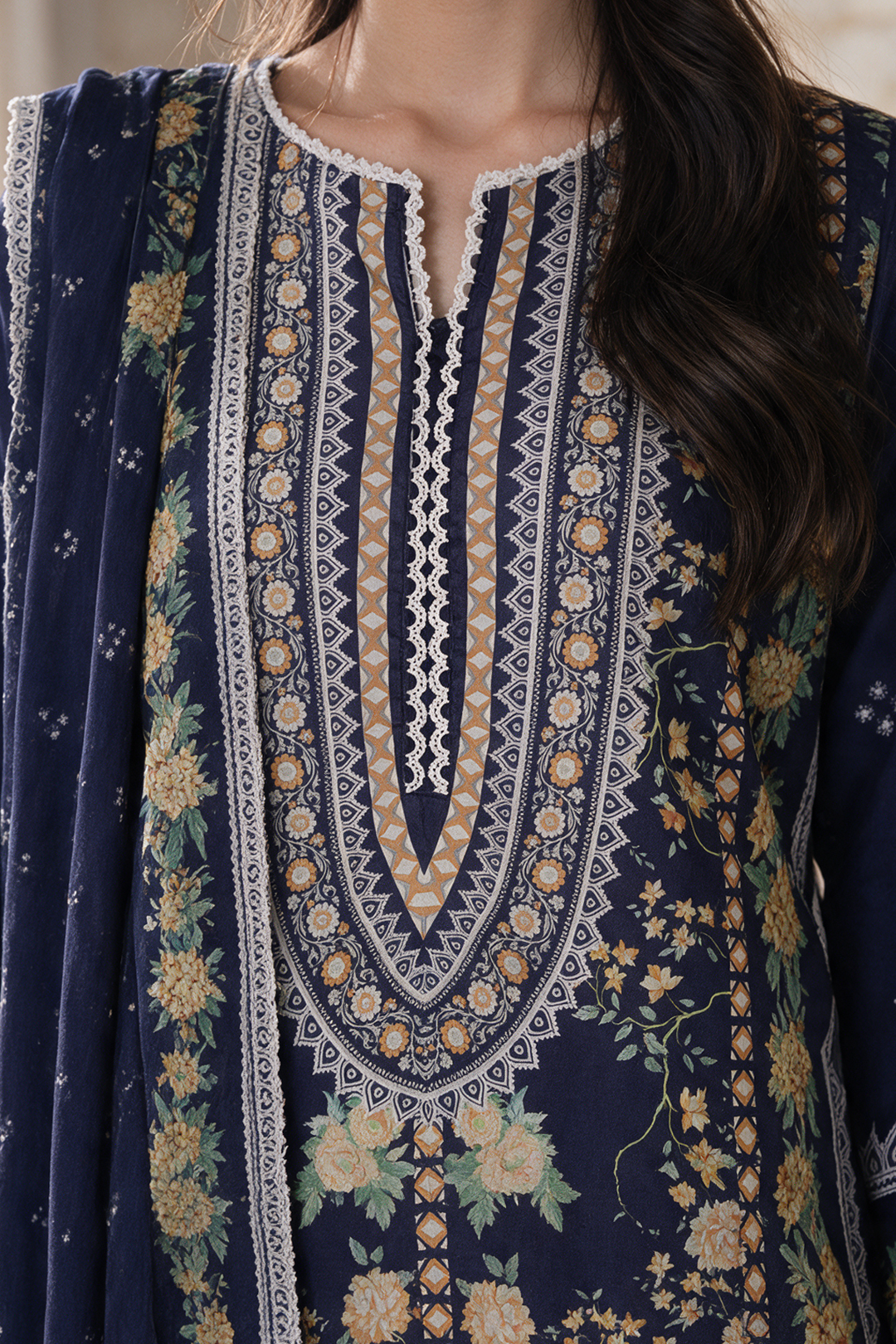 Kurta Dupatta Trouser - 3180